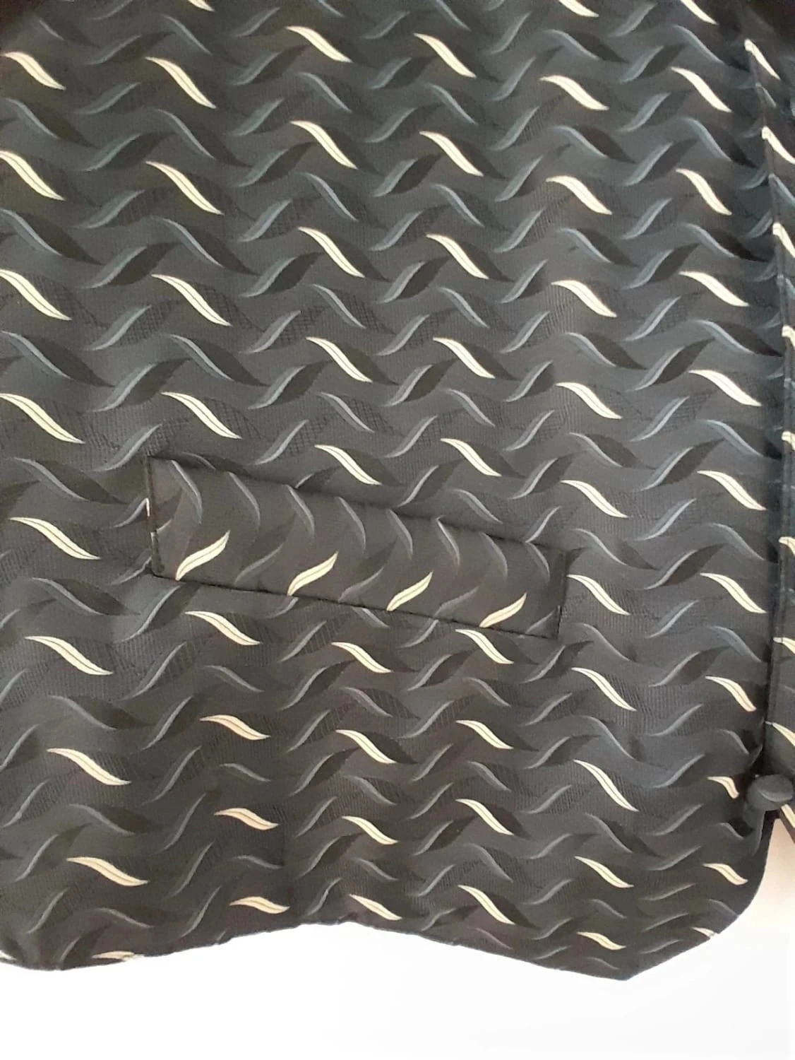 Colete de fato, cor preto com padrões, Marca Devred, tamanho L – photo 4